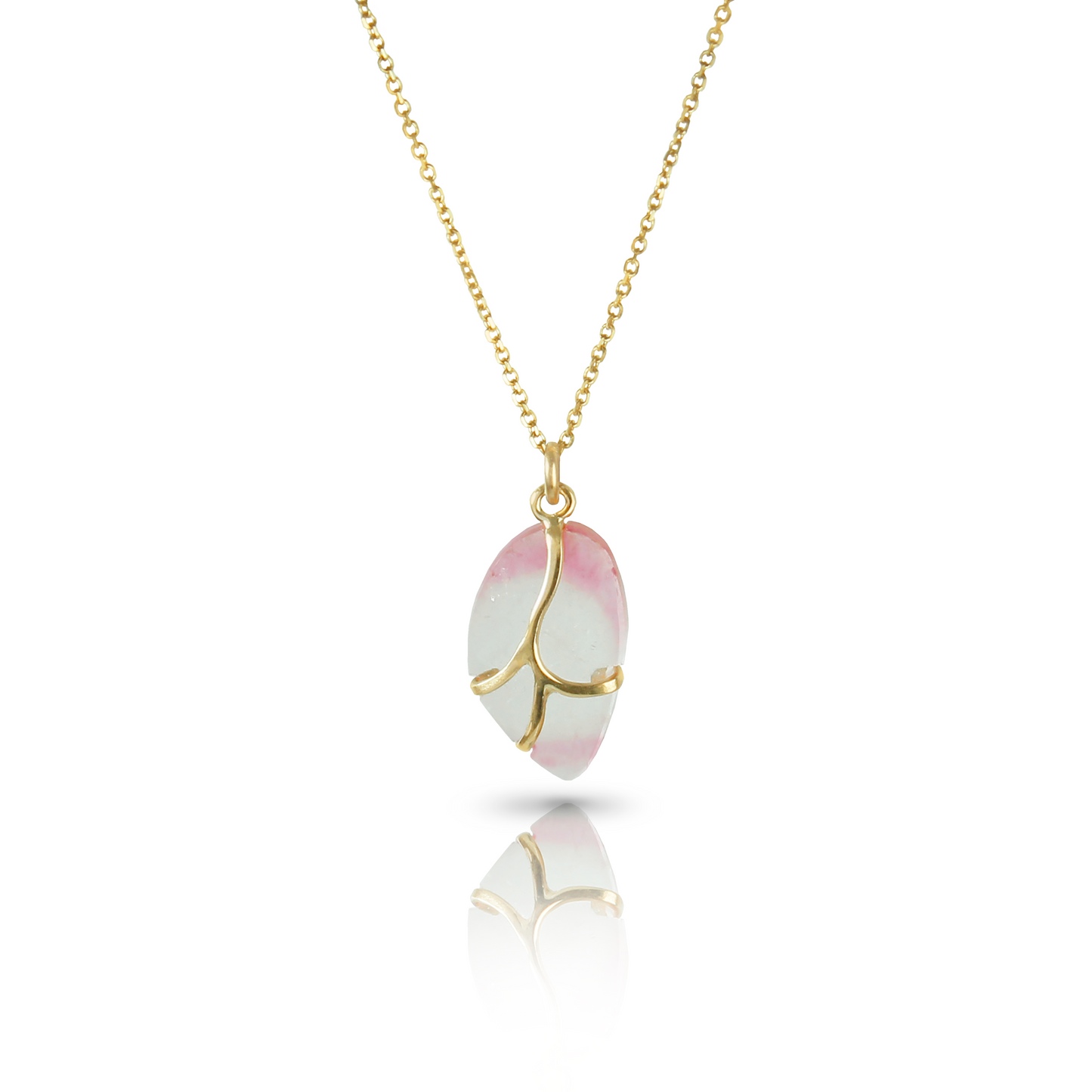 
                  
                    Butterfly Charm in Tourmaline and 18k Gold
                  
                